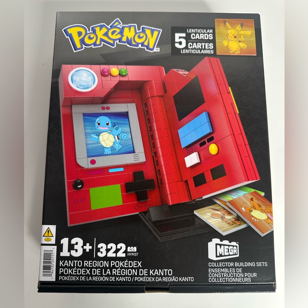 Pokémon Mega Construx Kanto Pokedex – New